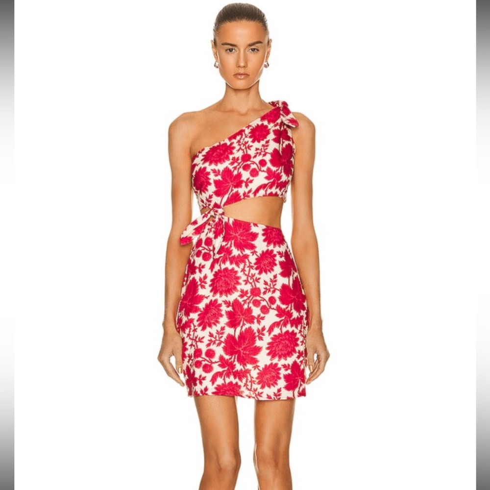 SIR the label Floral One Shoulder Dress - Picture 2 of 7
